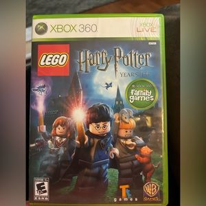 Microsoft XBOX 360 Live Lego Harry Potter Family Games Rated E WB Games NTSC